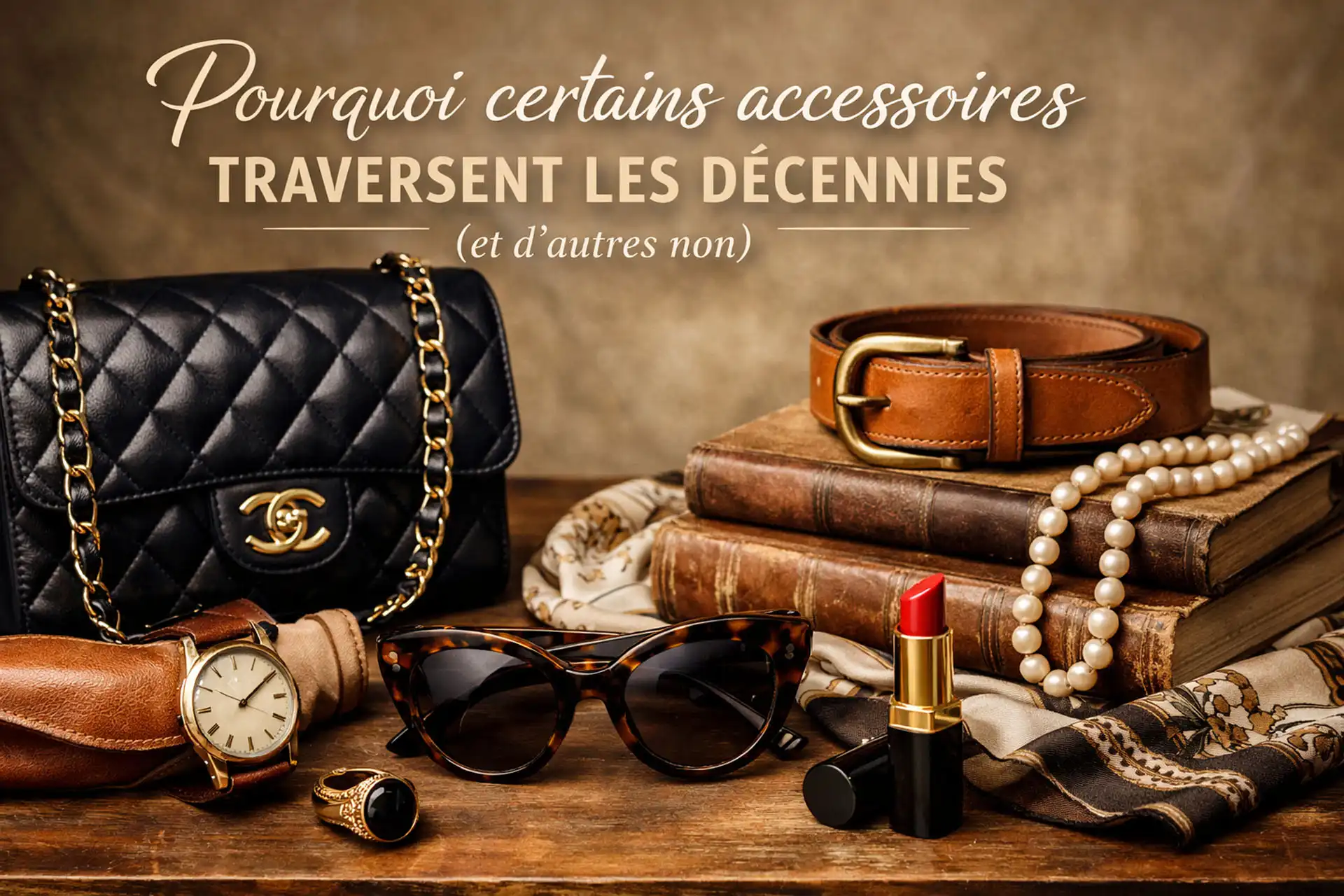 Pourquoi certains accessoires traversent les décennies (et d’autres non)